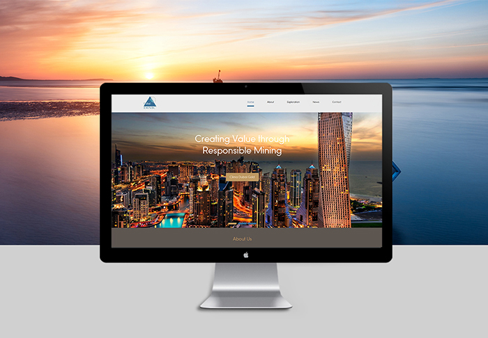 Clima Dubai Gold金礦網站設計