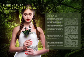 美博士國際美甲品牌形象年度廣告設計